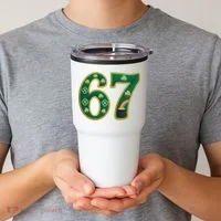 6-7 Meme St Patrick's Celtic 67 Tumbler thumb 2