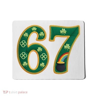 6-7 Meme St Patrick's Celtic 67 Mousepad