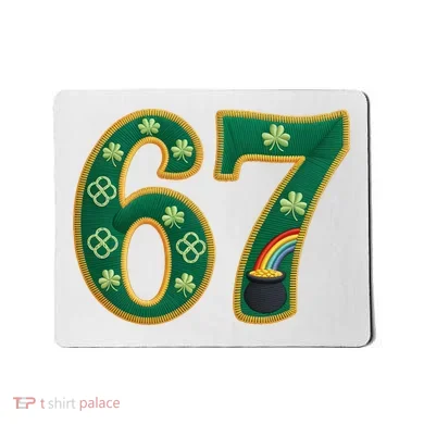 6-7 Meme St Patrick's Celtic 67 Mousepad