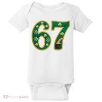 6-7 Meme St Patrick's Celtic 67 Baby Bodysuit thumb 0