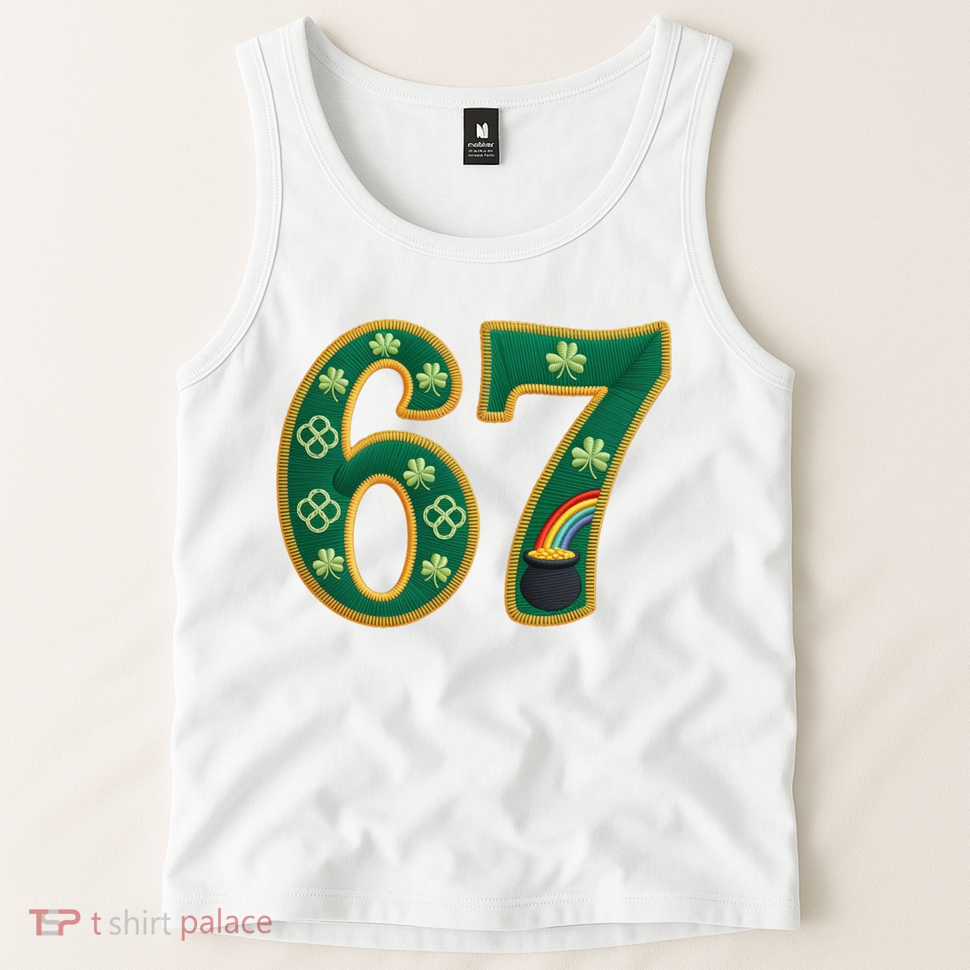 6-7 Meme St Patrick's Celtic 67 Tank Top