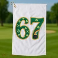 6-7 Meme St Patrick's Celtic 67 Golf Towel thumb 1
