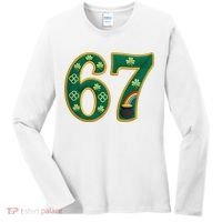 6-7 Meme St Patrick's Celtic 67 Women's Long Sleeve Shirt thumb 0