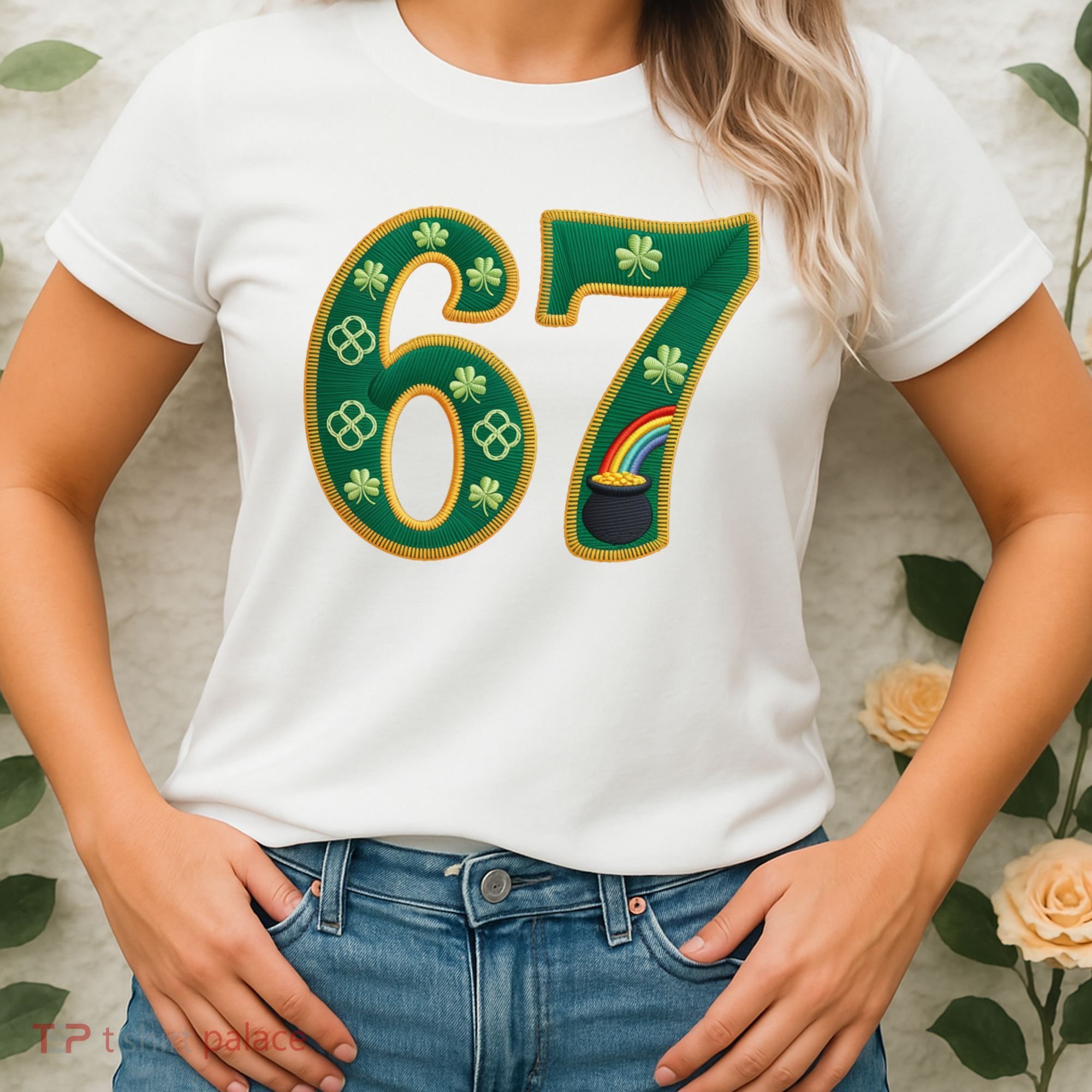 6-7 Meme St Patrick's Celtic 67 Women's T-Shirt