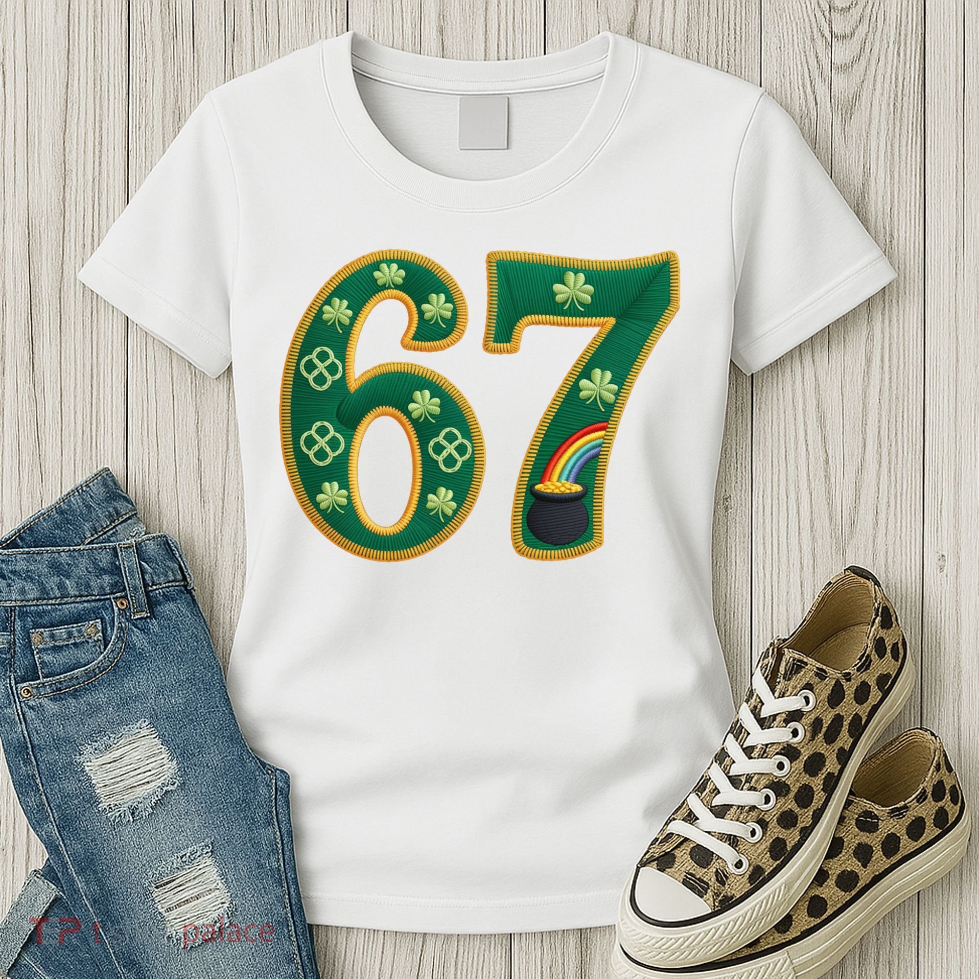 6-7 Meme St Patrick's Celtic 67 Women's T-Shirt