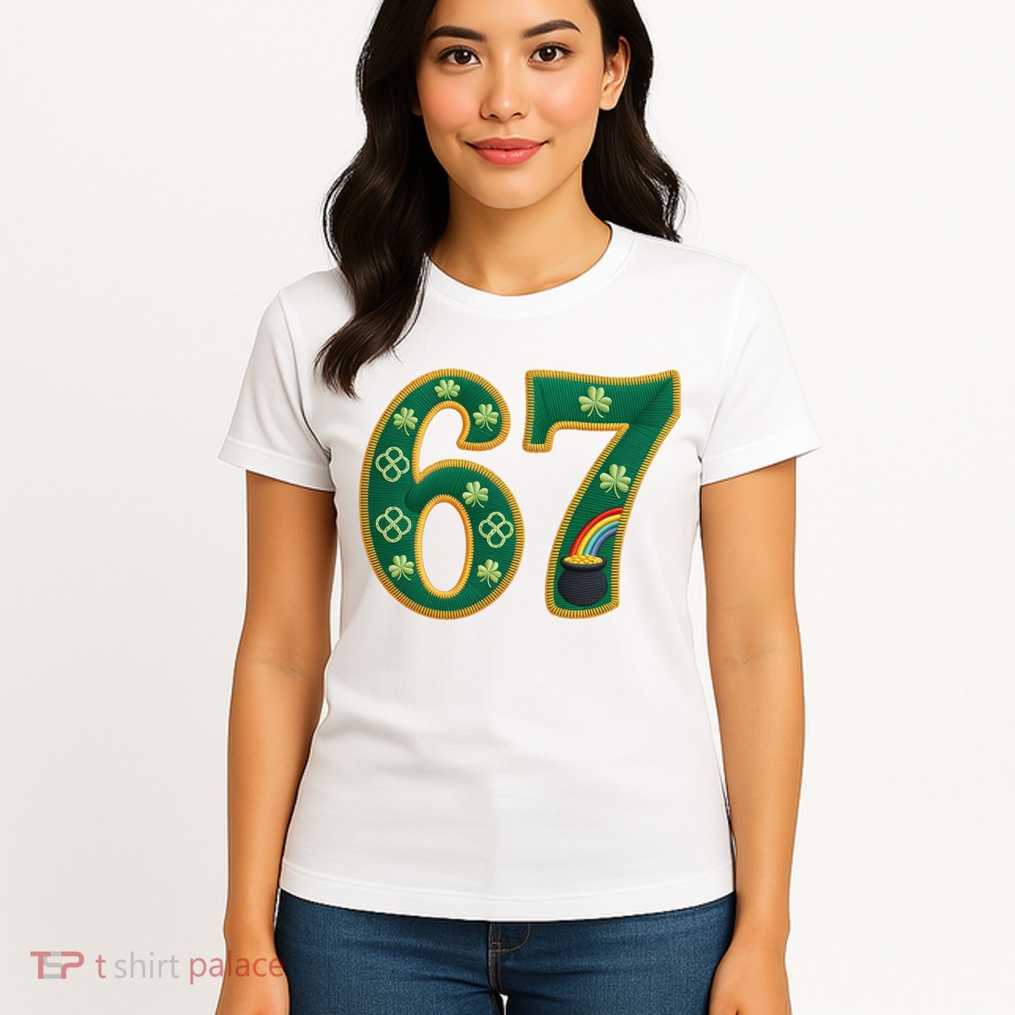 6-7 Meme St Patrick's Celtic 67 Women's T-Shirt