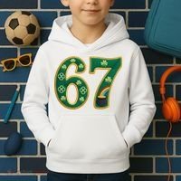 6-7 Meme St Patrick's Celtic 67 Kids Hoodie thumb 2