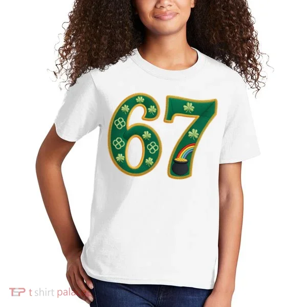 6-7 Meme St Patrick's Celtic 67 Kids T-Shirt