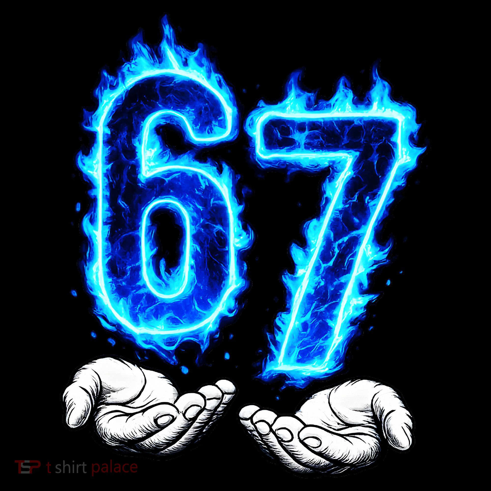 6-7 Meme Six Seven 67 Hands Meme Funny Sweatshirt