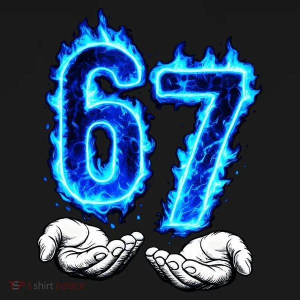 6-7 Meme Six Seven 67 Hands Meme Funny Women's Hoodie