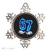 6-7 Meme Six Seven 67 Hands Meme Funny Ornament thumb 0