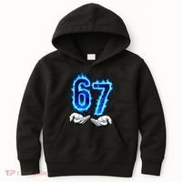 6-7 Meme Six Seven 67 Hands Meme Funny Kids Hoodie thumb 0