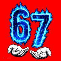 6-7 Meme Six Seven 67 Hands Meme Funny Santa Hat thumb 1