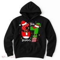 67 Meme Six Seven Christmas Santa Elf Funny Hoodie thumb 0