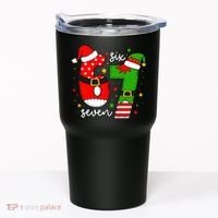 67 Meme Six Seven Christmas Santa Elf Funny Tumbler thumb 0