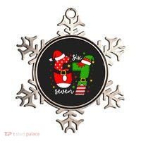67 Meme Six Seven Christmas Santa Elf Funny Ornament thumb 0
