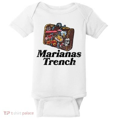 604shop Marianas Trench Mt Eras Baby Bodysuit