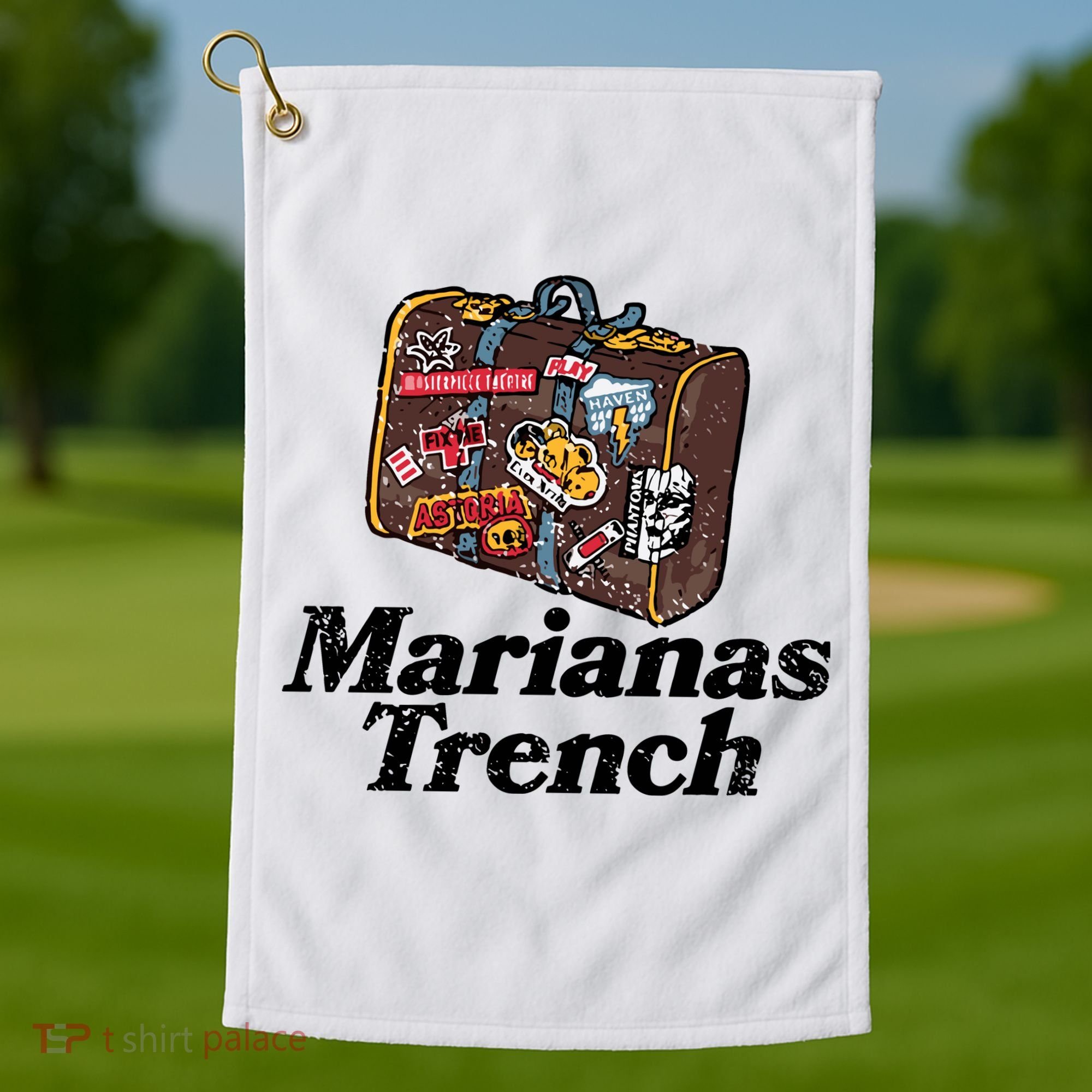 604shop Marianas Trench Mt Eras Golf Towel