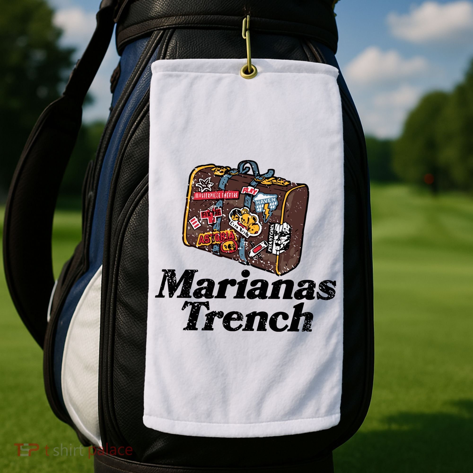 604shop Marianas Trench Mt Eras Golf Towel
