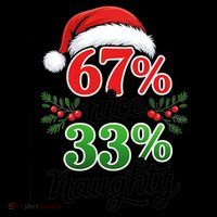 67% Nice 33% Naughty Christmas 67 Meme Funny Coffee Mug thumb 5