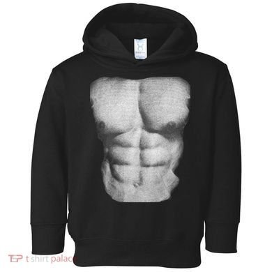 6 Pack Abs Toddler Hoodie