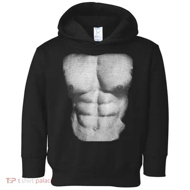 6 Pack Abs Toddler Hoodie