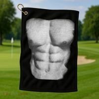 6 Pack Abs Golf Towel thumb 1