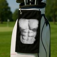 6 Pack Abs Golf Towel thumb 2