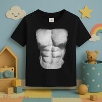 6 Pack Abs Toddler T-Shirt thumb 3