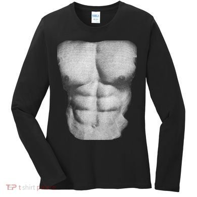 6 Pack Abs Women's Long Sleeve Shirt