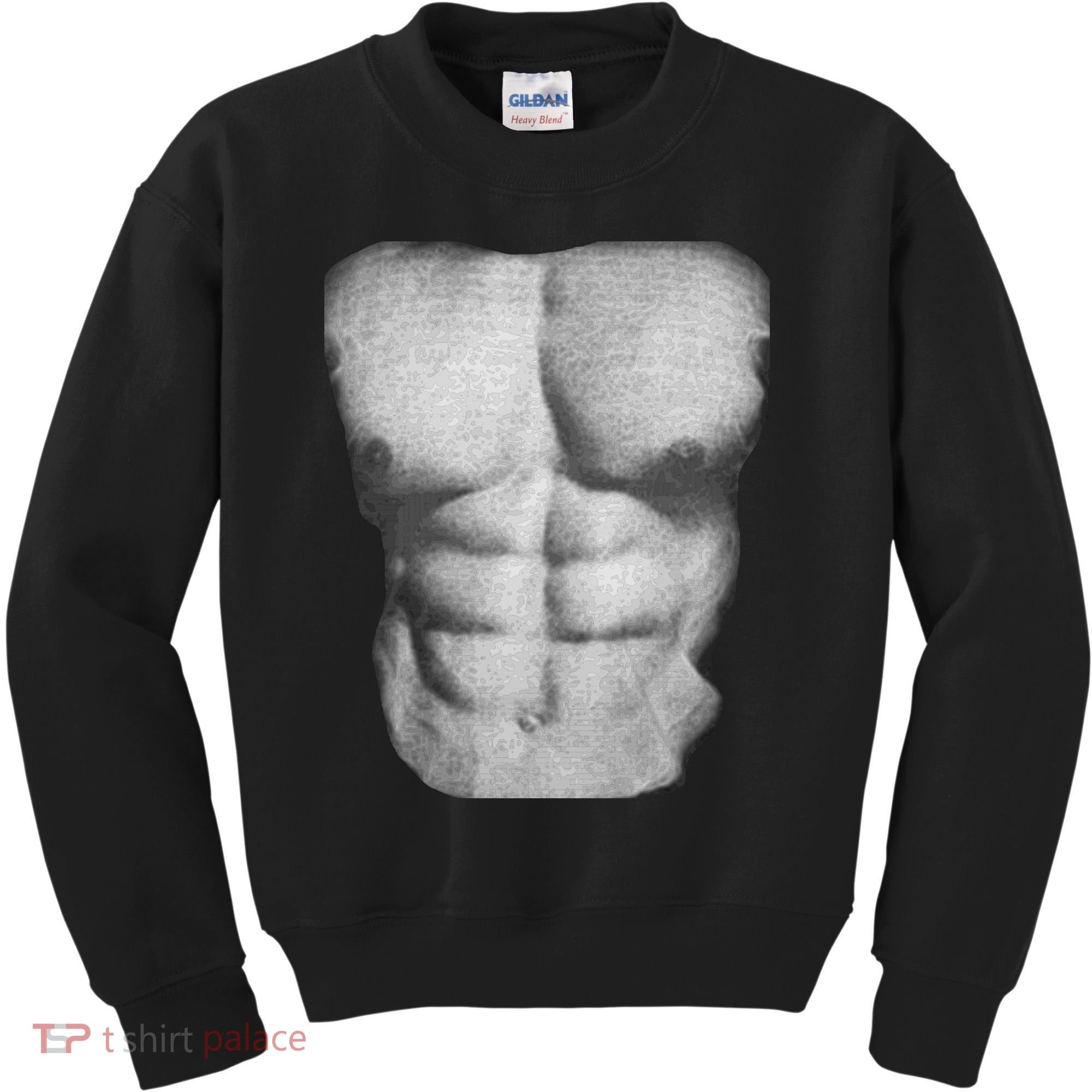 6 Pack Abs Kids Sweatshirt