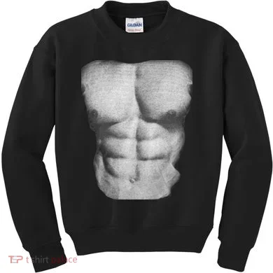 6 Pack Abs Kids Sweatshirt