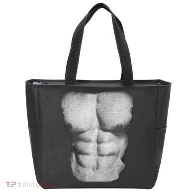 6 Pack Abs Tote Bag
