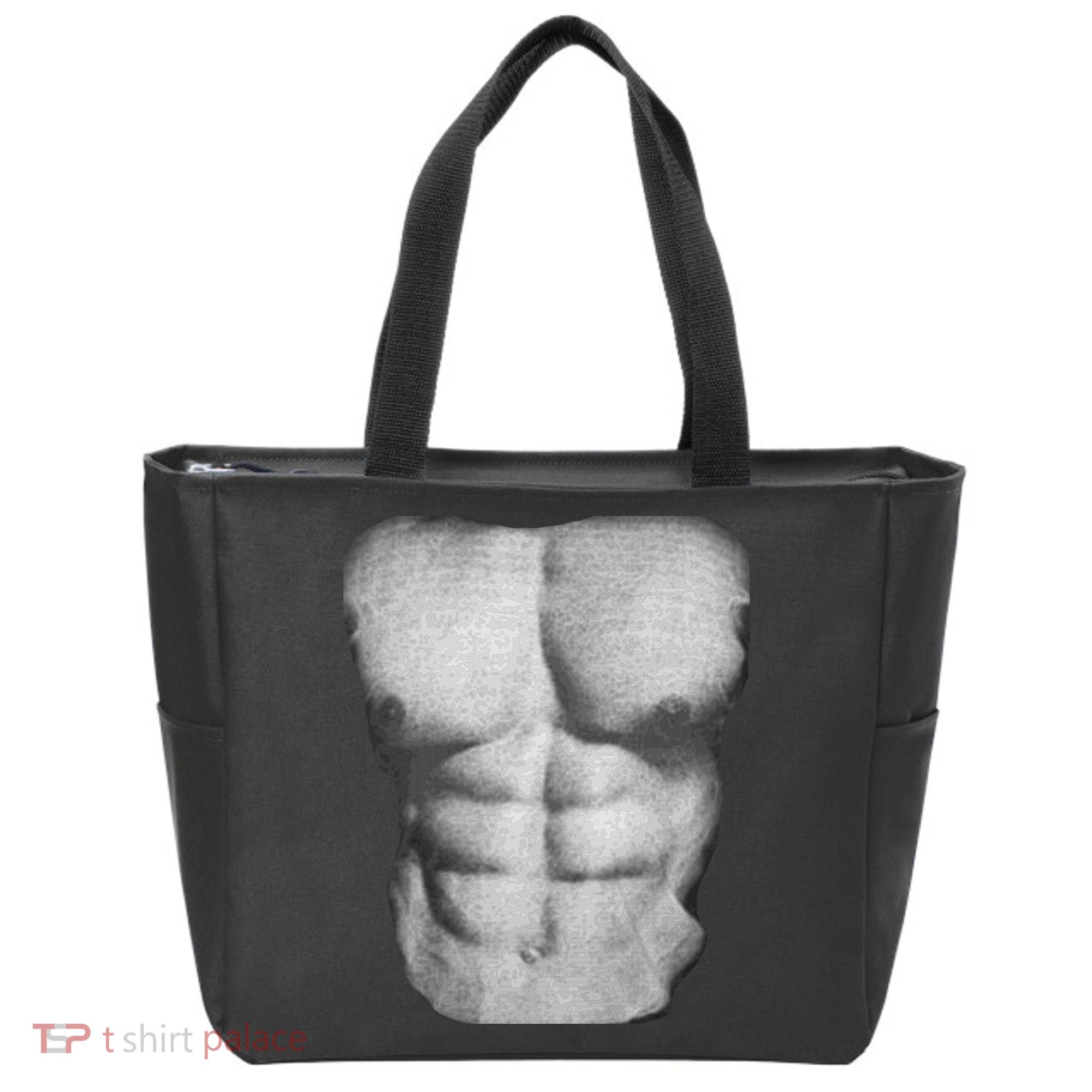 6 Pack Abs Tote Bag