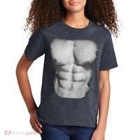 6 Pack Abs Kids T-Shirt thumb 2