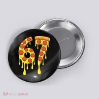 67 Pizza Slice School 6-7 Six Seven Meme Button thumb 0