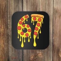 67 Pizza Slice School 6-7 Six Seven Meme Coaster thumb 0