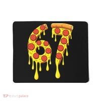 67 Pizza Slice School 6-7 Six Seven Meme Mousepad thumb 0