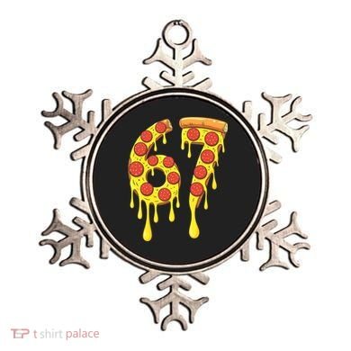 67 Pizza Slice School 6-7 Six Seven Meme Ornament