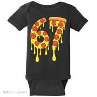 67 Pizza Slice School 6-7 Six Seven Meme Baby Bodysuit thumb 0