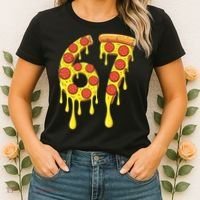 67 Pizza Slice School 6-7 Six Seven Meme Women's T-Shirt thumb 2