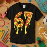67 Pizza Slice School 6-7 Six Seven Meme Kids T-Shirt thumb 3