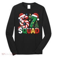 67 Squad Christmas Candy Cane Funny Meme Long Sleeve Shirt thumb 0