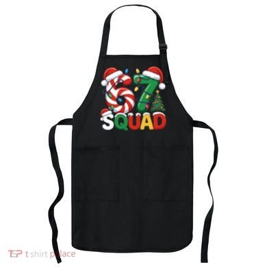 67 Squad Christmas Candy Cane Funny Meme Apron