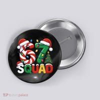 67 Squad Christmas Candy Cane Funny Meme Button thumb 0