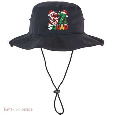 67 Squad Christmas Candy Cane Funny Meme Bucket Hat