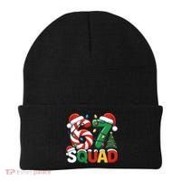 67 Squad Christmas Candy Cane Funny Meme Beanie thumb 0
