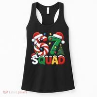 67 Squad Christmas Candy Cane Funny Meme Women's Tank Top thumb 0