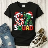 67 Squad Christmas Candy Cane Funny Meme Women's T-Shirt thumb 3
