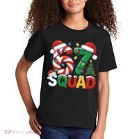 67 Squad Christmas Candy Cane Funny Meme Kids T-Shirt thumb 2